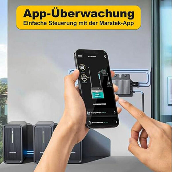 Marstek Speicher für Balkonkraftwerke Saturn B2500-D 2,24 kWh
