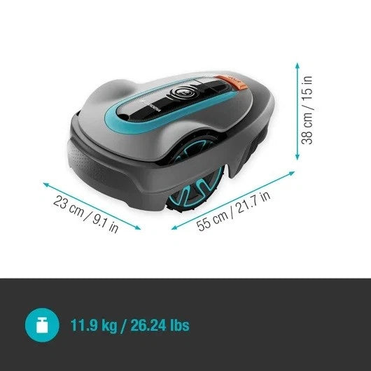 Gardena Mähroboter smart SILENO city, 400 m², KI-Technologie, inkl. Ladestation