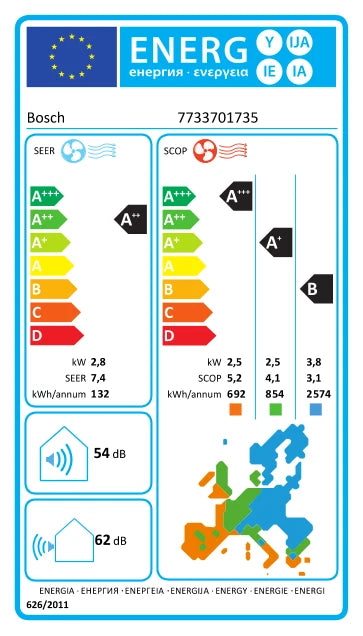 Bosch CL3000i-Set 26 WE 2,8kW R32 (7733701735)